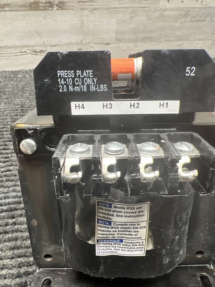 Used SQUARE D 9070TF250D20 Control Transformer Class 130 - Image 4 of 4