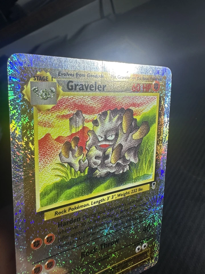 Graveler 44/110 Legendary Collection 2002 Reverse Holo WOTC Pokémon Card TCG - Image 2 of 4
