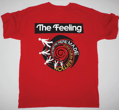 The Feeling - Together We Were Made T Shirt Red All Size S-5XL