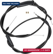 37.4" Throttle  Idle Cable Kit for 2007-2013 Sportster XL  12" Handlebar fits