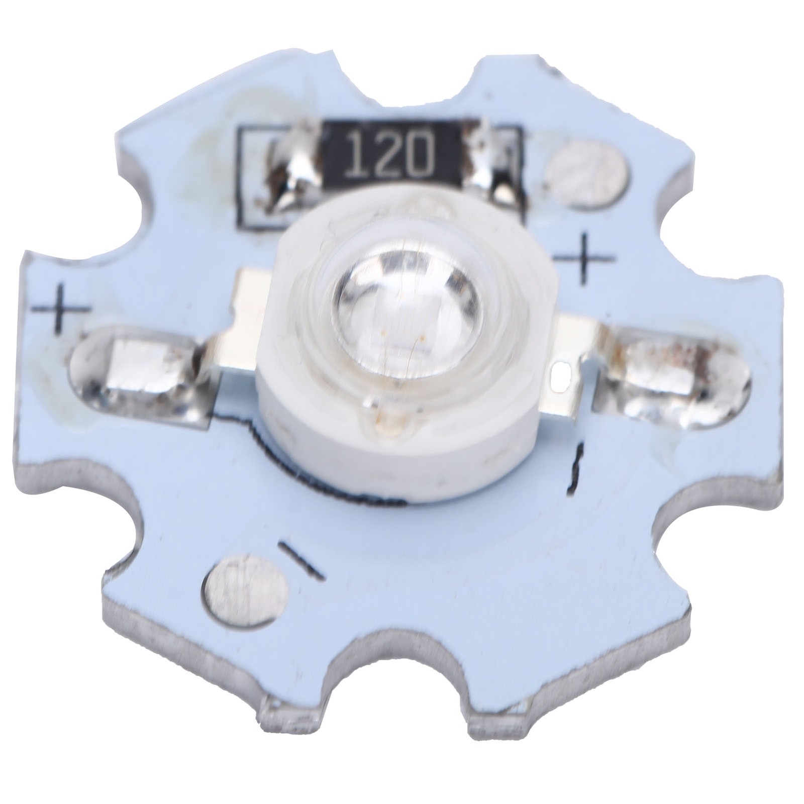 *25Pcs 0.5W 5V High Power LED Lamp Bead Light Source Chip With Aluminum PlateUV