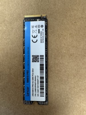 Lexar NM610 PRO 2TB M.2 2280 PCIe Gen3x4 NVMe SSD