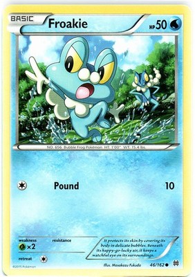 Froakie - 46/162 - Common - Lightly Played