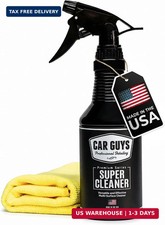 CAR GUYS Interior Car Cleaner for Tough Stains  Stain Remover for Car Seats, Ca