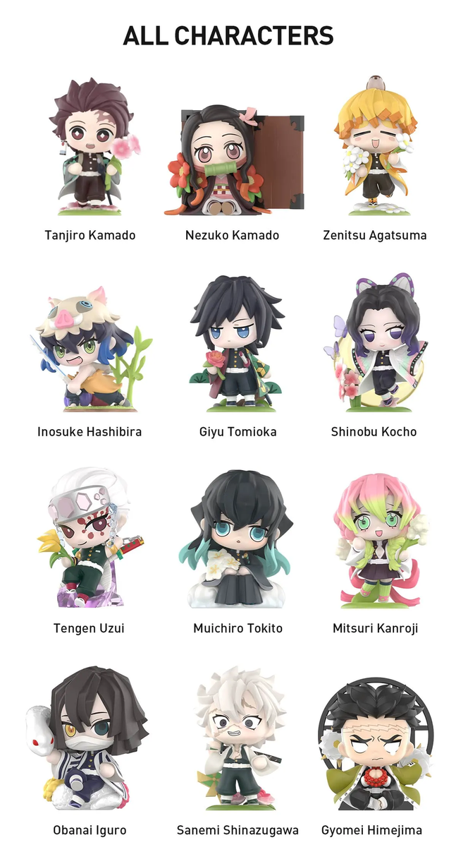 100% RESTOCK BY OCT 20 | Authentic Demon Slayer Birth Flower