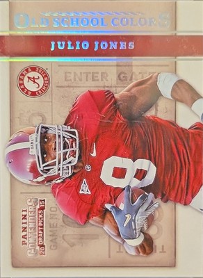 Julio Jones Falcons 2015 Panini Contenders Draft Picks Old School Colors#29 