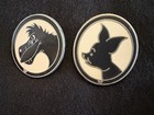Disney Trading Pin - Silhouette Collection pin featuring Piglet and Eeyore — photo 1