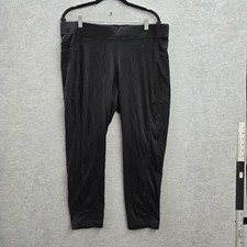 Old Navy Women Pants XL Black Legging 24" Inseam NWT