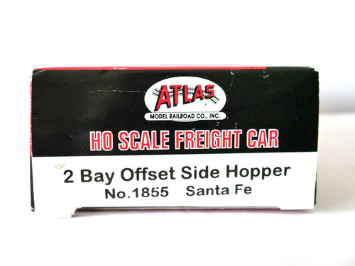 SANTA FE OFFSET SIDE HOPPER #180810----HO SCALE(ATLAS) MODEL | Zustand: Used