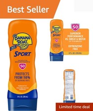 Sport Ultra SPF 50 Sunscreen Lotion, 8oz | Sunscreen SPF 50 Lotion, Oxybenzon... 1.87 per gallon