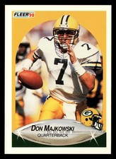 Don Majkowski 1990 Fleer #175 Green Bay Packers FOOTBALL *223