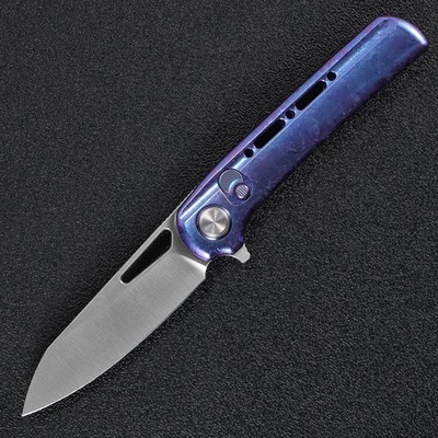 Critical Strike Starfall Folding Knife 3.13 LC 200 N Steel Blade Titanium Handle