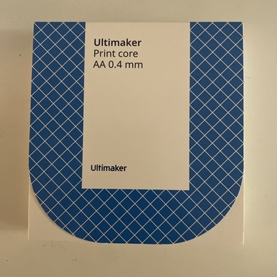 Official Ultimaker 3D Printer Print Core AA Core 0.4mm Head Brand New