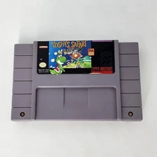 Yoshi's Safari (Super Nintendo, 1993) SNES AUTHENTIC CLEANED & TESTED-Fast Ship!