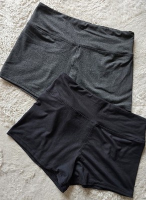 Shorts Hotpants Radler Sporthose Gr.L-XL ***NEU ***Doppelpack Schwarz/Grau