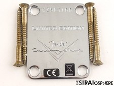 Fender USA Custom Shop 1963 Relic Telecaster NECK PLATE 63 Chrome Tele.