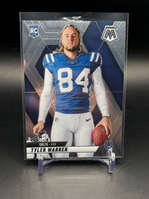 2025 Mosaic Football - Tyler Warren - 281 - Rookie Variation