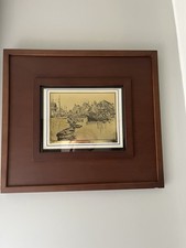 Lionel Barrymore Gold Foil Etching Art Prints San Pedro