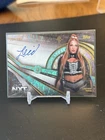 Lainey Reid RC 2026 Topps WWE Universe - Next Level Aqua Speckle Auto 224/299 SP