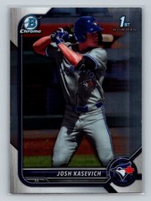 2022 Bowman Draft #BDC-45 Josh Kasevich Chrome