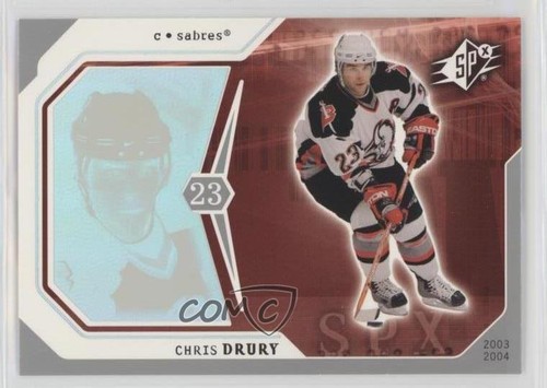 2003 SPx Chris Drury #12 card