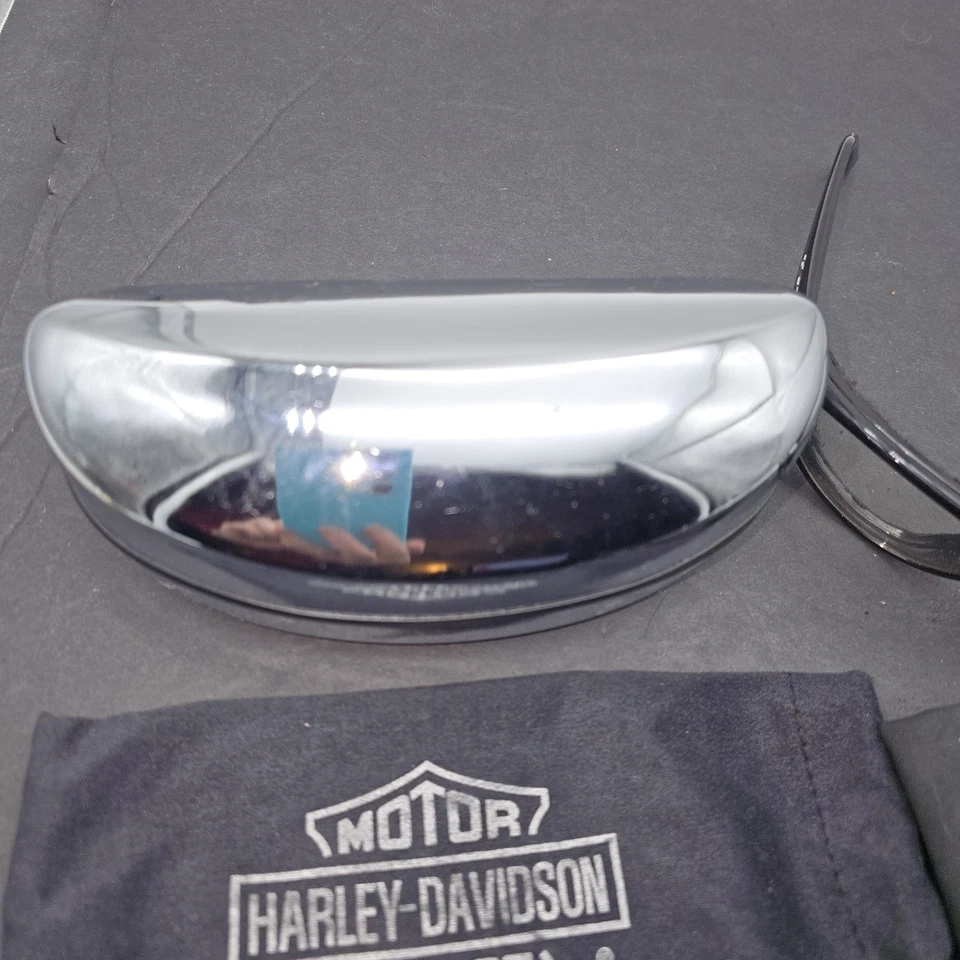 Estuche protector para gafas de sol Harley Davidson para motocicleta con tela *LEER* Foto 3 de 4