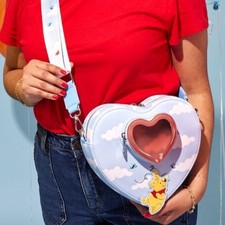 Loungefly - Disney Winnie the Pooh & Friends Borsa a Tracolla Cuore Floating Bal