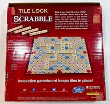 Tile Lock Scrabble 2017 Hasbro Crossword Family Board Game Ships Fast!