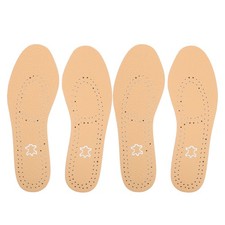 2 Pairs Shoes Insoles Sweat Absorbing Cushioning Inserts Comfort Men