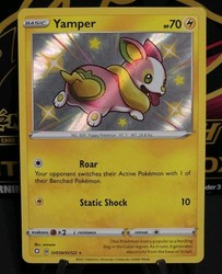 Yamper SV039/SV122 Shiny Holo Rare - Shining Fates