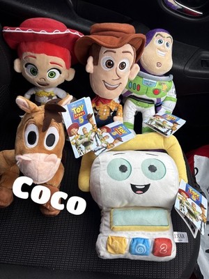Aldi Disney Pixar Toy Story5 Smarty Pants, Woody, Buzz, Jessie, Bullseye Plüschtiere Neu