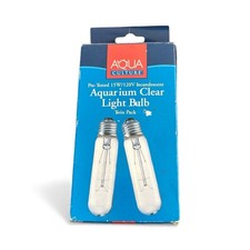 Aquarium Clear Light Incandescent Bulb 15W /120V Aqua Culture   ONLY ONE BULB  