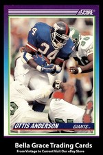 1990 Score Ottis Anderson #531 New York Giants NFL Football