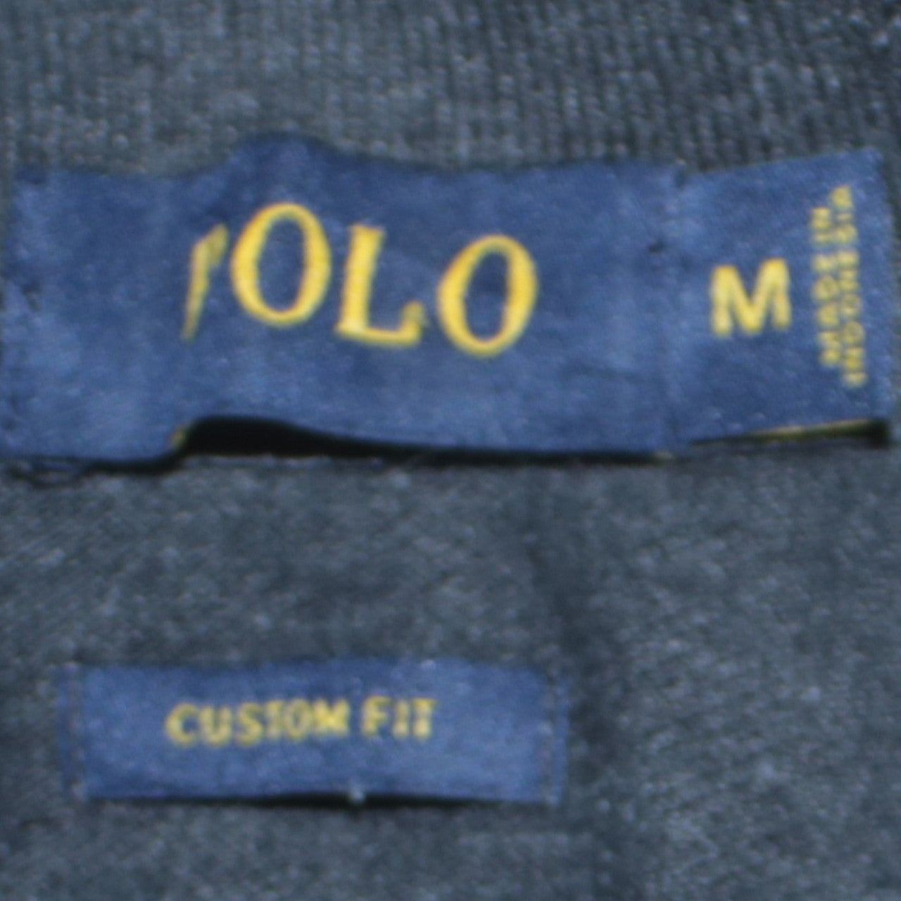 Polo Ralph Lauren Black Polo Mens M image 7