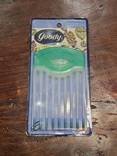 Vtg Goody Lift Comb Hair Pick Green Clear Blue Color Dip 2000 NOS USA Citrus Y2K