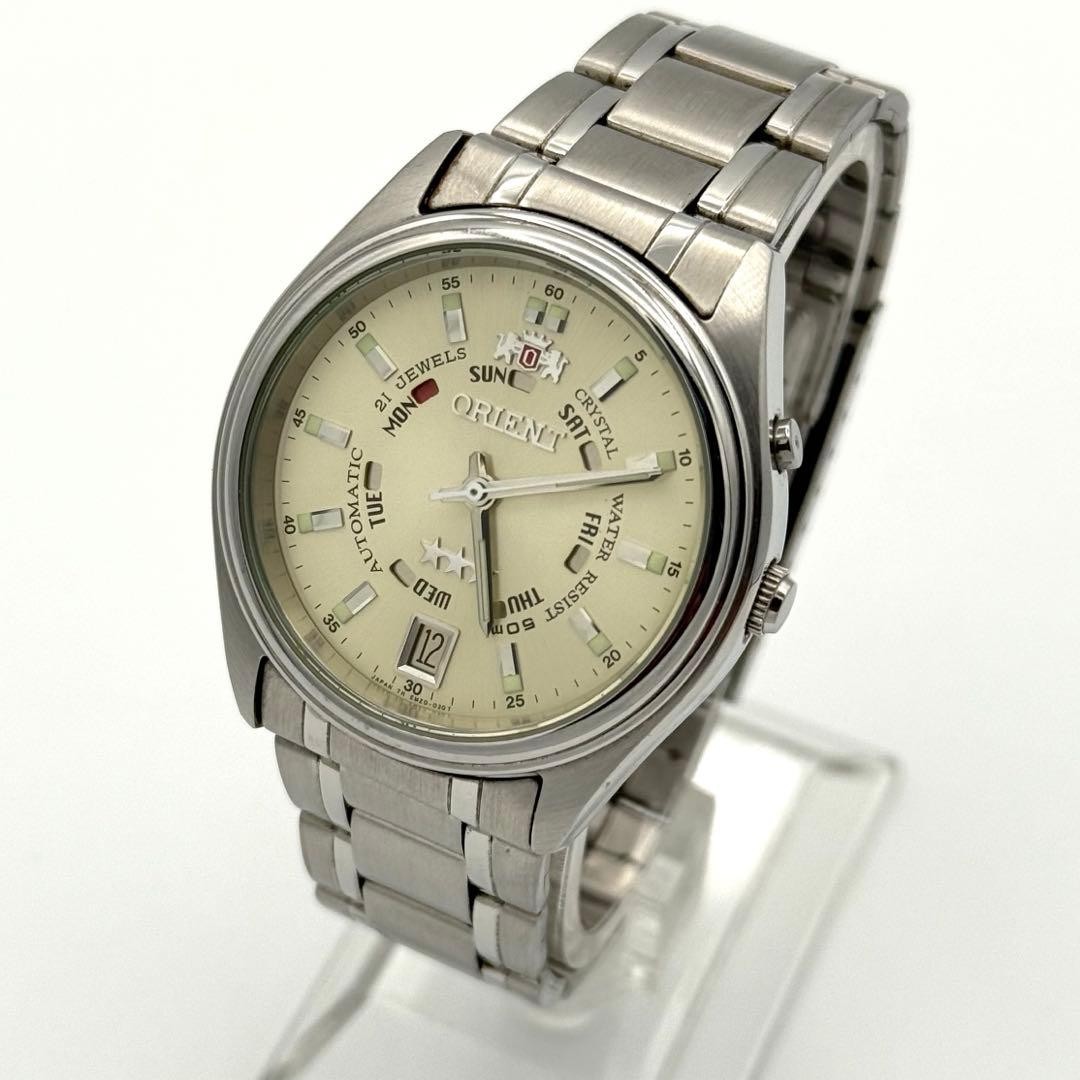 Orient Three Star Date Automatic Watch Timepiece … - image 1