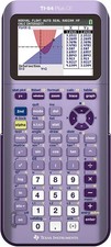 TI-84 Plus CE Python Enhanced Graphing plus Software, Iris/Purple