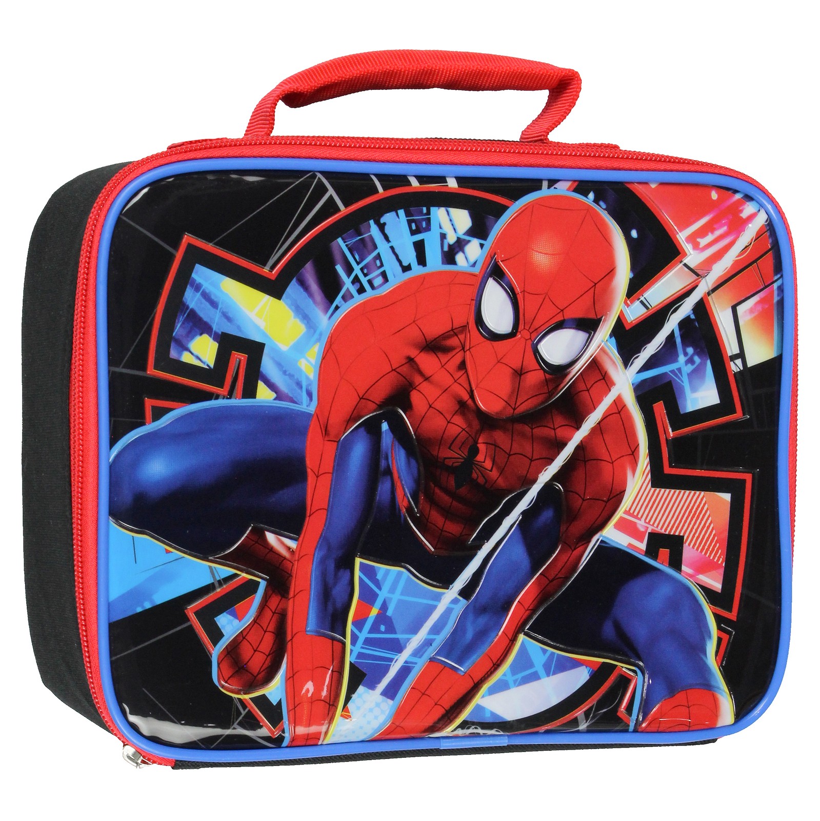 Spiderman Superhero Insulated Kids Lunch Bag 11"
