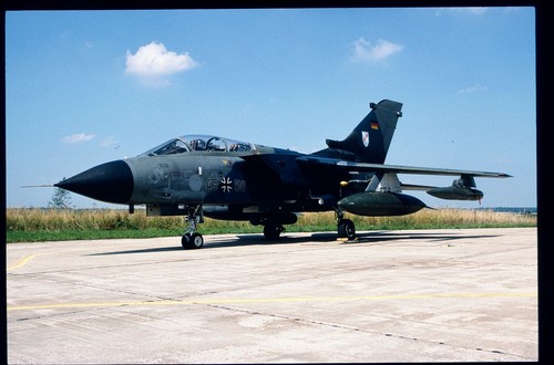 #7519 ORIGINAL K64 AIRCRAFT SLIDE: German AF Panavia Tornado 45+56 JBG31