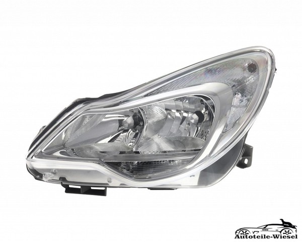 Hauptscheinwerfer FüR Opel Corsa D H1+H7+PY24W+W21/5W Links Vorne 06-14-image