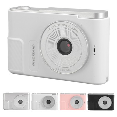 Digital Camera 48MP 4K 16x Digital Zoom 2.4in Screen Portable Compact Camera Fit
