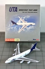 Star Jets 1:500 UTA Boeing 747-400 F-GEXA SJUTA043 READ!