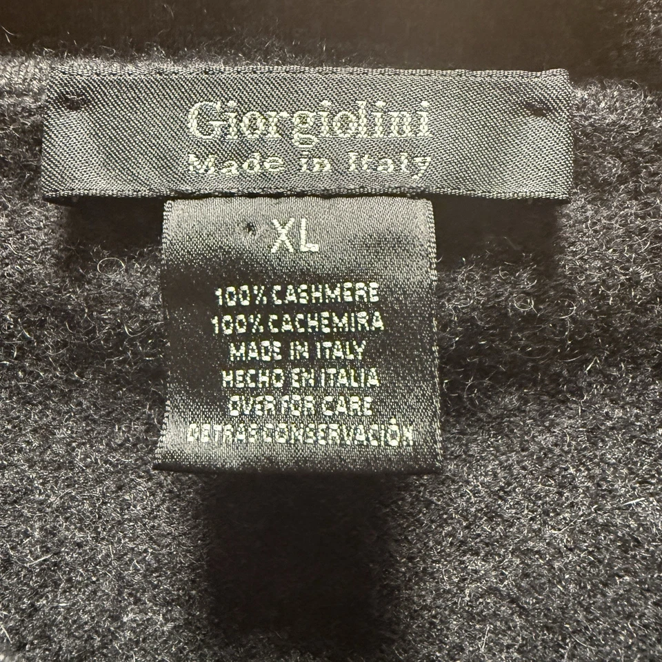 Suéter Giorgiolini Para Hombre XL Cachemira Italia Foto 3 de 4
