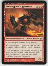Archetype of Aggression 88/165 Born of the Gods Uncommon MTG