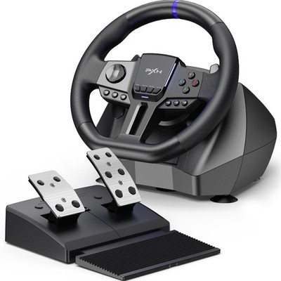 PXN V900 GEN2 Sim Racing Steering Wheel 270/900° w Pedals   NIB
