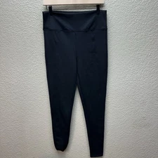 Assets by Spanx Black High Rise Ponte Shaping Leggings Size XL