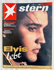 Elvis Presley-Elvis lebt-Stern Magazine-1997 Germany-Frontcover+17 Pages Heft 32