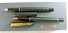 Parker Rialto Set F&uuml;ller + Kugelschreiber schwarz # (1904)