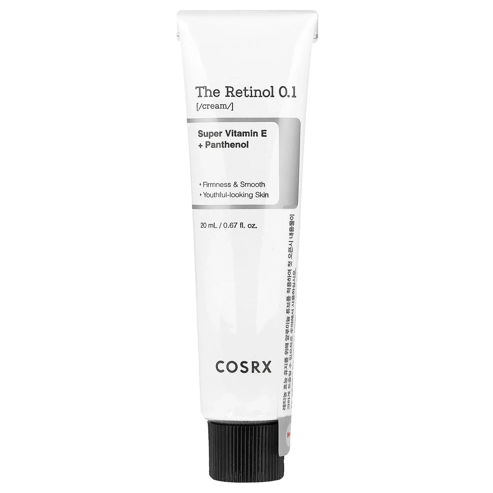 The Retinol 0.1 Cream, Super Vitamin E + Panthenol, 0.67 fl oz (20 ml)