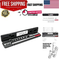 Serpentine Belt Tool Set Remove And Install Car Vehicle Serpentine Belts Fo...
